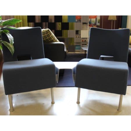 Loungemöbel Materia Element 2 fåtöljer med bord