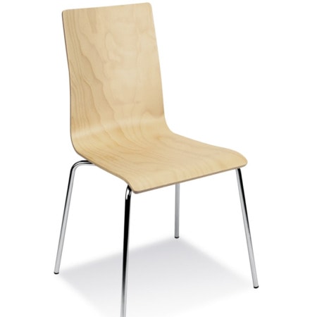 Stol Cafe VII A Plus, krom ben