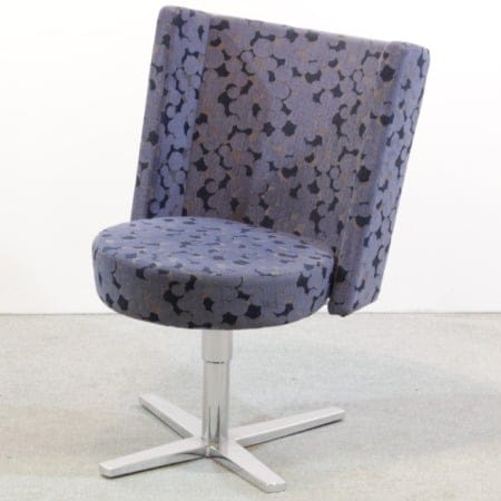 Fåtölj Materia Centrum blå/blommig