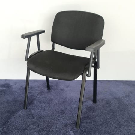 Stol ISO armstöd svart